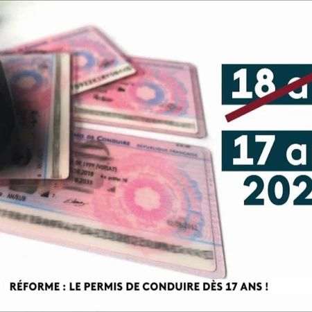 Permis de conduire à 17 ans - nouveautés au 01.01.2024